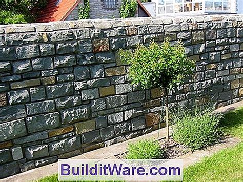 Die Einfachste Art, Eine Steinmauer Für Ihr Landhaus Zu Bauen